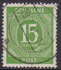Alli.Bes. Mi.-Nr. 922 b oo geprüft