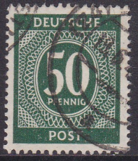 Alli.Bes. Mi.-Nr. 932 c oo gepr. Arge