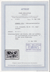 Schweiz Mi.-Nr. 121/23 ** Fotoattest