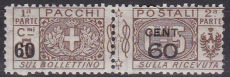 Italien Paketmarken Mi.-Nr. 21 **