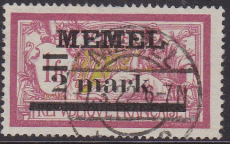 Memel Mi.-Nr. 28 y oo