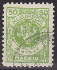 Memel Mi.-Nr. 145 oo
