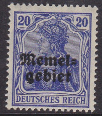Memel Mi.-Nr. 4 **