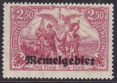 Memel Mi.-Nr. 13 a **