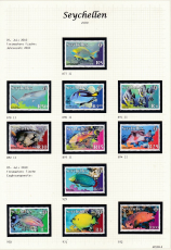 Seychellen 2010 - 2011 postfrisch