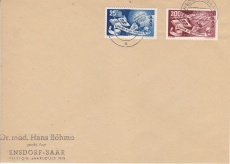 Saar Mi.-Nr. 297/98 Brief gepr. BPP