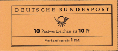 Bund Mi.-Nr. MH 6 a Z ** gepr. BPP