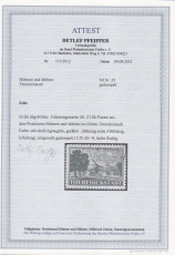 Böhmen und Mähren Mi.-Nr. Z 1 oo Fotoattest