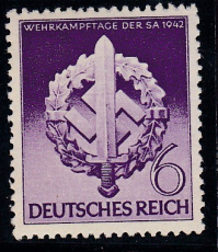 Deutsches Reich Mi.-Nr. 818 III **
