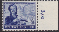 Deutsches Reich Mi.-Nr. 888 V **