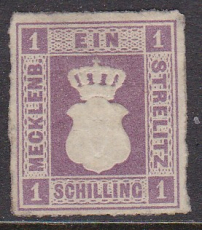 Mecklenburg - Strelitz Mi.-Nr. 3 *