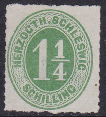Schleswig Holstein Mi.-Nr. 4 (*)