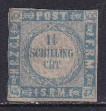 Schleswig Holstein Mi.-Nr. 5 I (*) Mgl.
