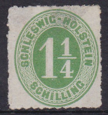 Schleswig Holstein Mi.-Nr. 9 (*)