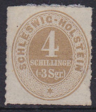 Schleswig Holstein Mi.-Nr. 12 (*)