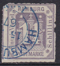 Hamburg Mi.-Nr. 20 a oo Mgl.