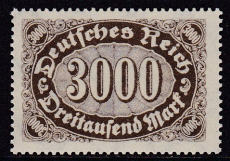 Deutsches Reich Mi.-Nr. 254 b z ** gepr. INFLA