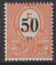 Oberschlesien Mi.-Nr. 12 a ** gepr. BPP