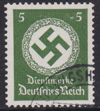 Deutsches Reich Dienst Mi.-Nr. 168 oo