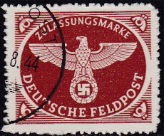 Deutsches Reich Feldpost Mi.-Nr. 2 B oo