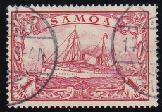 Dt. Kol. Samoa Mi.-Nr. 16 oo gepr. BPP