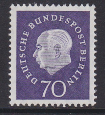 Berlin Mi.-Nr. 186 w R **