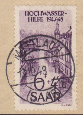 Saar Mi.-Nr. 256 oo gepr. BPP