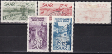 Saar Mi.-Nr. 255/59 oo gepr. BPP