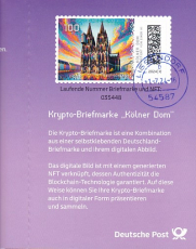 Bund Mi.-Nr. 3836 oo (Kryptomarke lila)