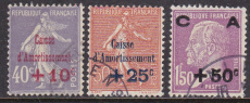 Frankreich Mi.-Nr. 232/34 oo