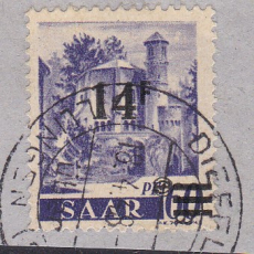 Saar Mi.-Nr. 236 Z I oo gepr. BPP