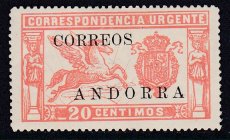 sp. Andorra Mi.-Nr. 14 *