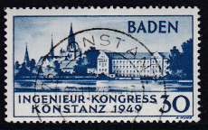 Baden Mi.-Nr. 46 I oo gepr. BPP