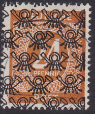 Bizone Mi.-Nr. 60 II oo gepr. BPP