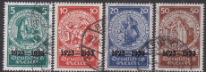 Deutsches Reich Mi.-Nr. 508/11 oo