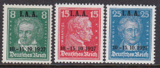 Deutsches Reich Mi.-Nr. 407/09 ** gepr. BPP