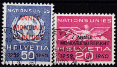 Schweiz ONU/UNO Mi.-Nr. 31/32 oo