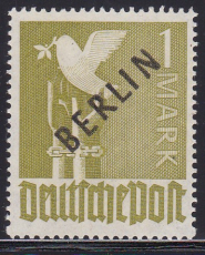 Berlin Mi.-Nr. 17 AF VII ** Fotobefund