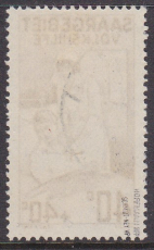 Saar Mi.-Nr. 104 oo gepr. BPP