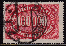 Deutsches Reich Mi.-Nr. 257 III oo gepr. INFLA