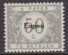 Eupen Porto Mi.-Nr. 5 *