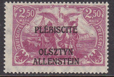 Allenstein Mi.-Nr. 13 b **