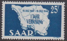 Saar Mi.-Nr. 261 II **