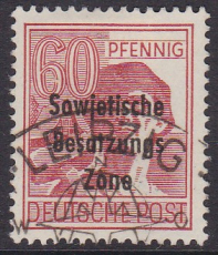 SBZ Mi.-Nr. 195 a oo gepr. BPP