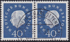 Bund Mi.-Nr. 305 oo Paar