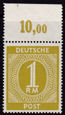 Alli.Bes. Mi.-Nr. 937 a P OR dgz **