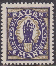 Deutsches Reich Mi.-Nr. 132 III ** gepr. BPP