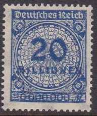 Deutsches Reich Mi.-Nr. 319 PF III ** gepr. INFLA