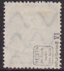 Deutsches Reich Mi.-Nr. 123 AF XVI oo gepr. INFLA