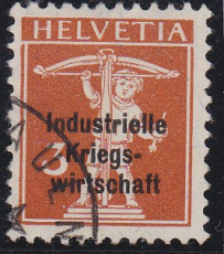 Schweiz Dienst Kriegswirtschaft Mi.-Nr. 1 II oo